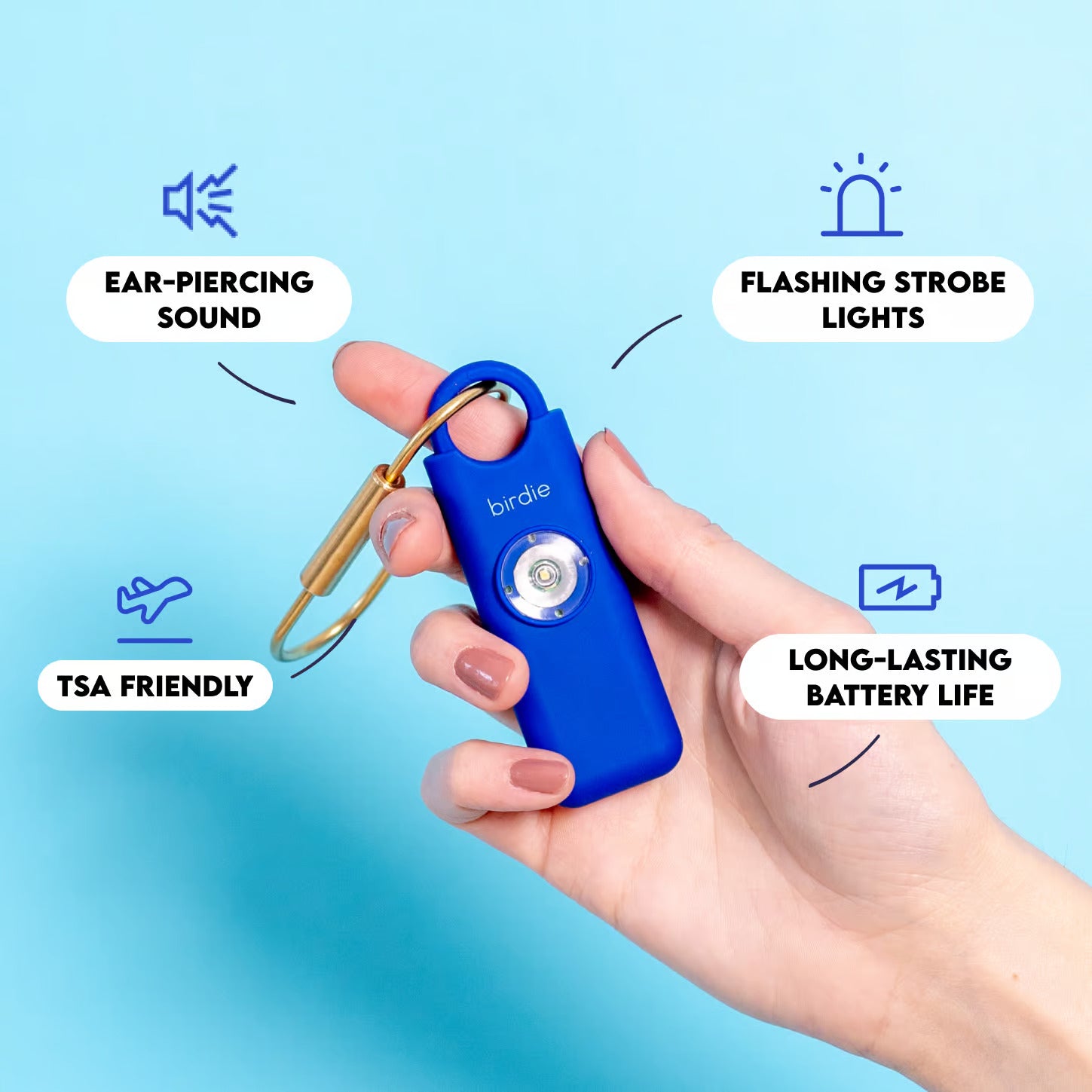 Birdie: Safety Alarm For Women